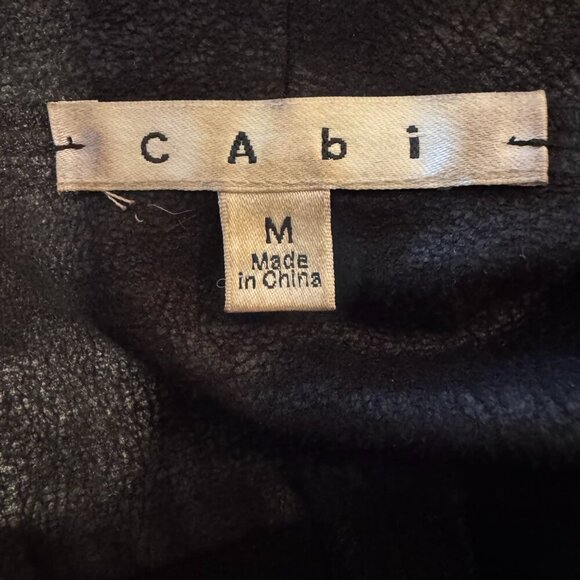 CAbi Women's Black Drape Cardigan Jacket - Picture 5 of 7